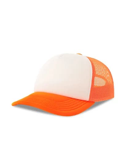 Kid Rapper-S Cap - White/Orange Fluo