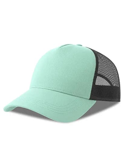 Rapper Cotton-S Cap - Aquamarine/Black