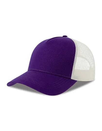 Rapper Cotton-S Cap - Purple/White