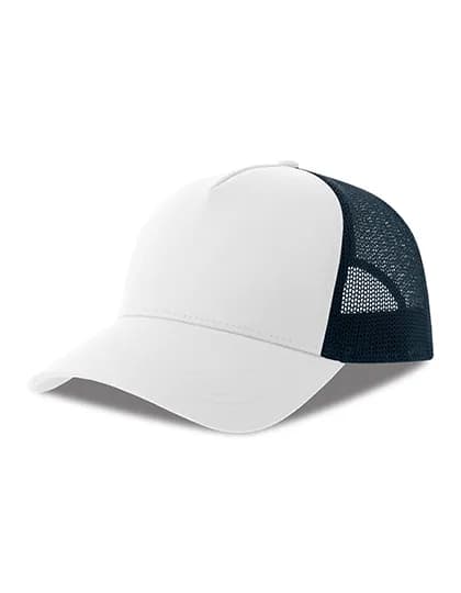 Rapper Cotton-S Cap - White/Navy