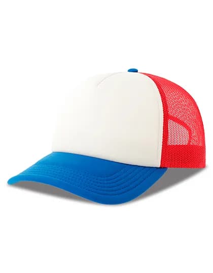 Rapper-S Cap - White/Red/Royal