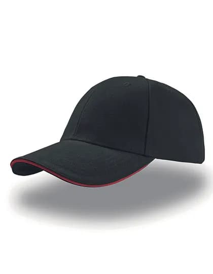Liberty Sandwich Cap - Black/Red