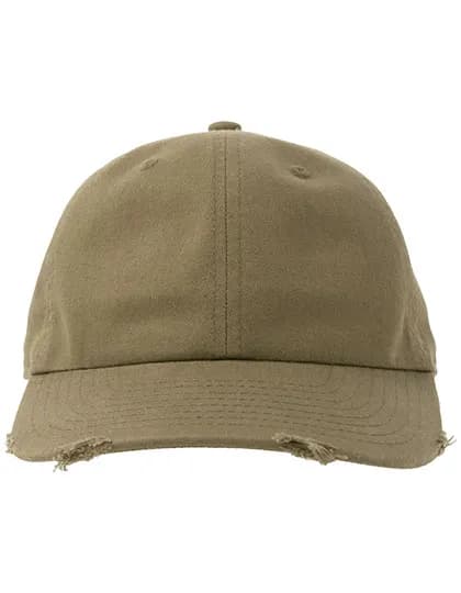 Dad Hat Destroyed-S - Olive