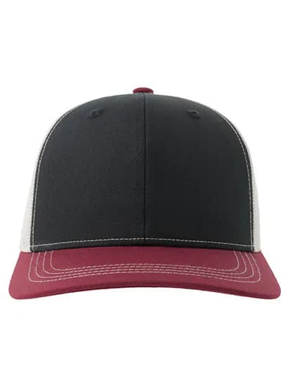 Sonic-S Cap - Navy/Cardinal Red/White