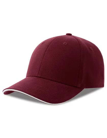Liberty Sandwich-S Cap - Burgundy/White
