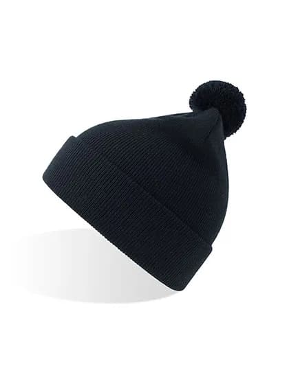 Kids Wind-s with Pompom Beanie - Navy