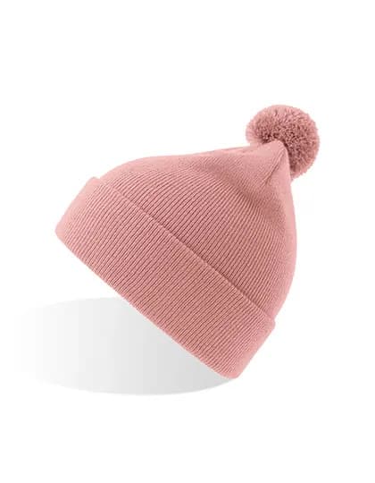 Kids Wind-s with Pompom Beanie - Pink