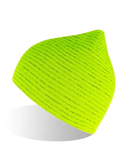 Shine Beanie - Yellow Fluo