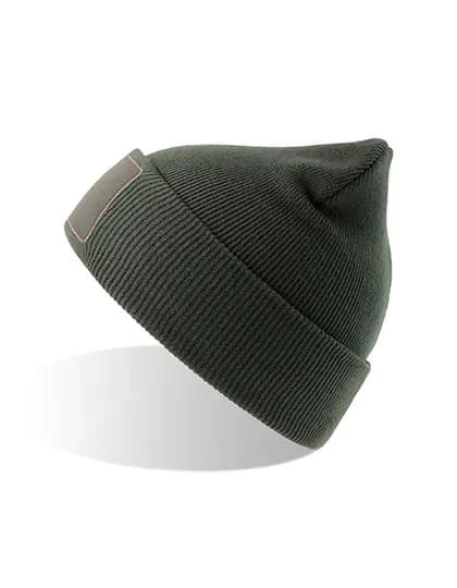 Wind-S Beanie with Patch - Dark Grey