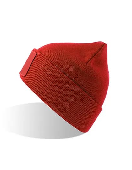 Wind-S Beanie with Patch - Red