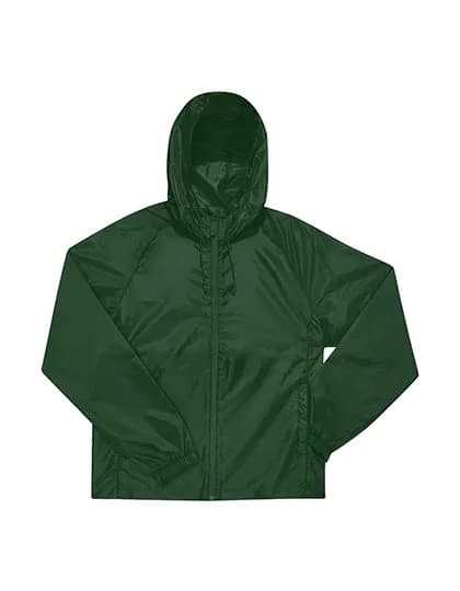 #Reset Lined Windbreaker - Bottle Green