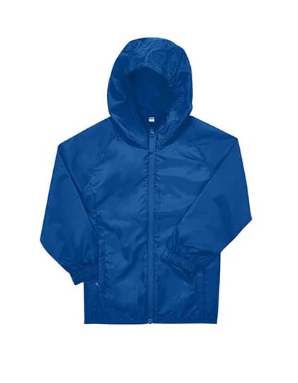 Kids #Reset Windbreaker - Royal Blue