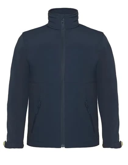 Kids´ Hooded Softshell Jacket - Navy