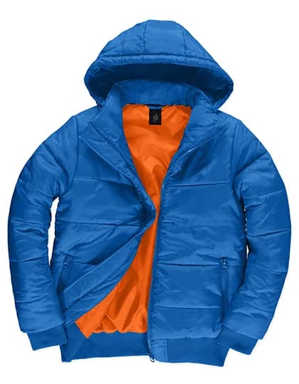 Men´s Jacket Superhood - Royal Blue/Neon Orange