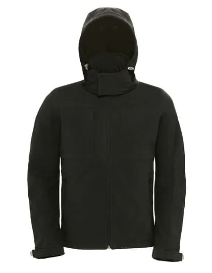 Men´s Hooded Softshell - Black