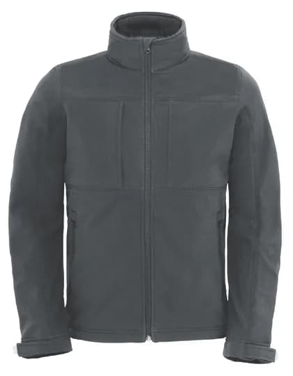 Men´s Hooded Softshell - Dark Grey (Solid)