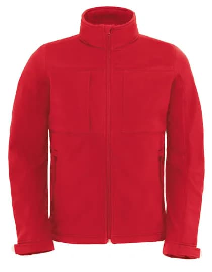 Men´s Hooded Softshell - Red