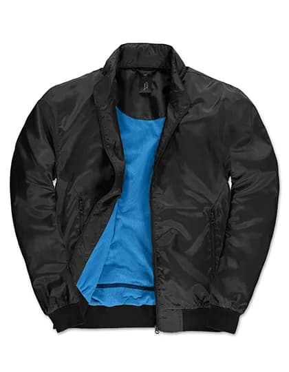 Men´s Jacket Trooper - Black/Cobalt Blue