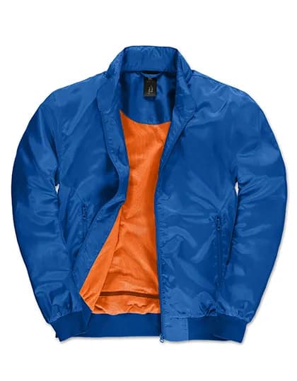 Men´s Jacket Trooper - Royal Blue/Neon Orange