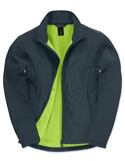 Men´s Jacket Softshell ID.701 - Navy/Neon Green