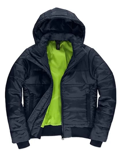 Women´s Jacket Superhood - Navy/Neon Green