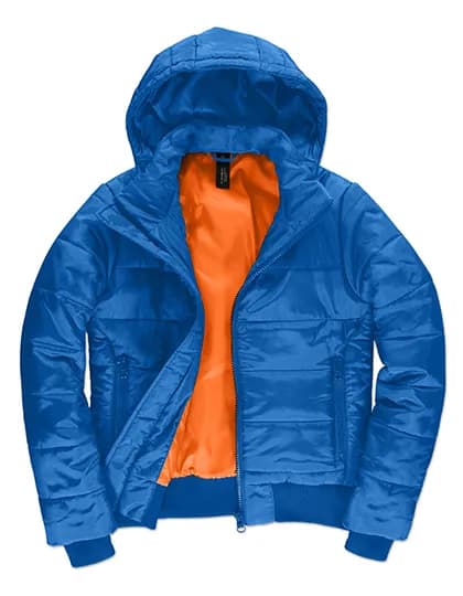 Women´s Jacket Superhood - Royal Blue/Neon Orange