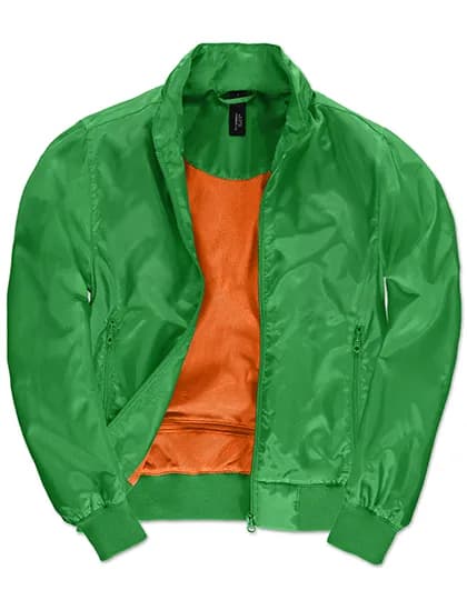 Women´s Jacket Trooper - Real Green/Neon Orange