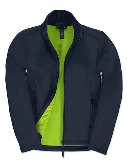 Women´s Jacket Softshell ID.701 - Navy/Neon Green