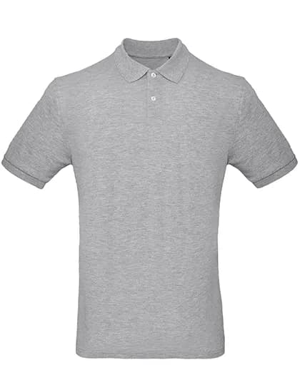 Inspire Polo /Men_° - Heather Grey