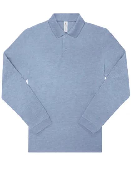 My Polo 210 Long Sleeve - Heather Blue