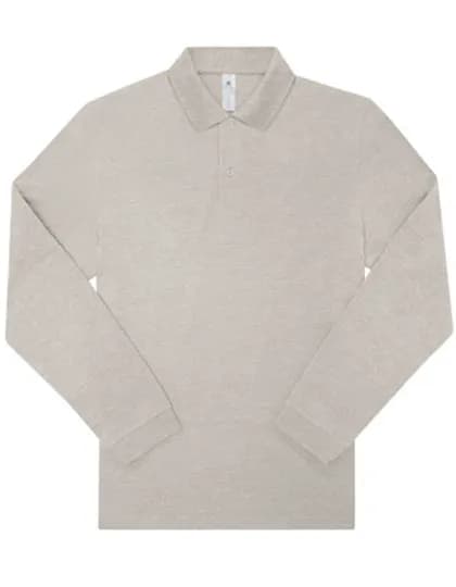My Polo 210 Long Sleeve - Heather Grey Fog