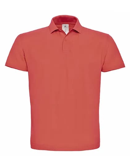 Unisex Polo ID.001 - Pixel Coral
