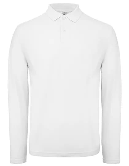 Men´s Long Sleeve Polo ID.001 - White