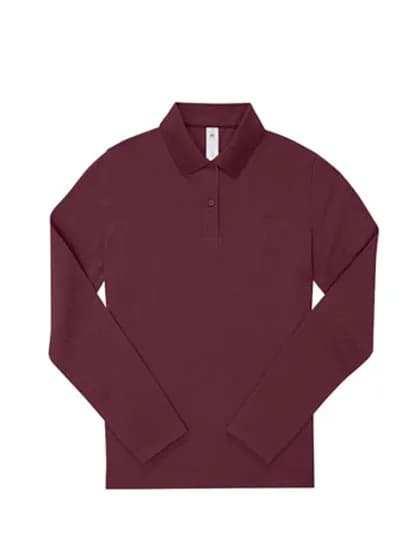 My Polo 180 Long Sleeve /Women - Burgundy