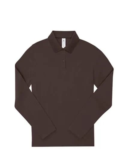 My Polo 180 Long Sleeve /Women - Roasted Coffee
