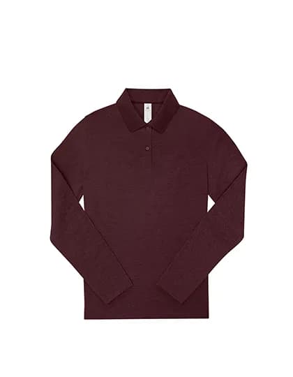 My Polo 210 Long Sleeve /Women - Heather Burgundy