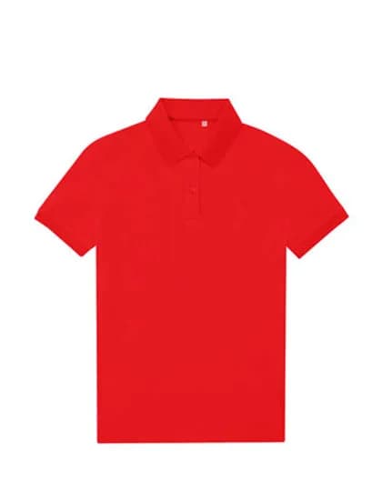 My Eco Polo 65/35 Women_° - Pop Tomato