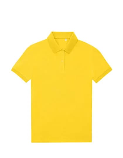 My Eco Polo 65/35 Women_° - Pop Yellow
