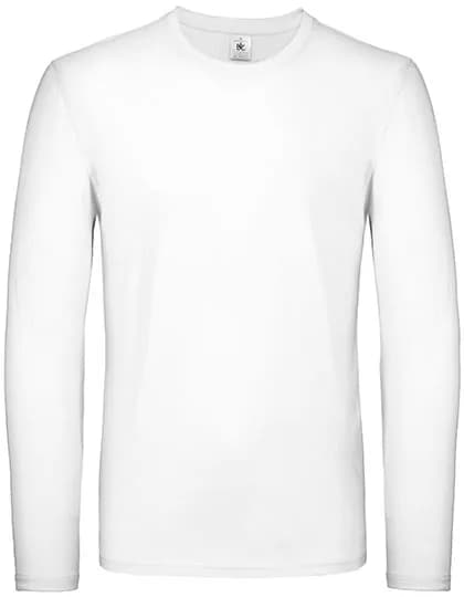 Men´s T-Shirt #E150 Long Sleeve - White