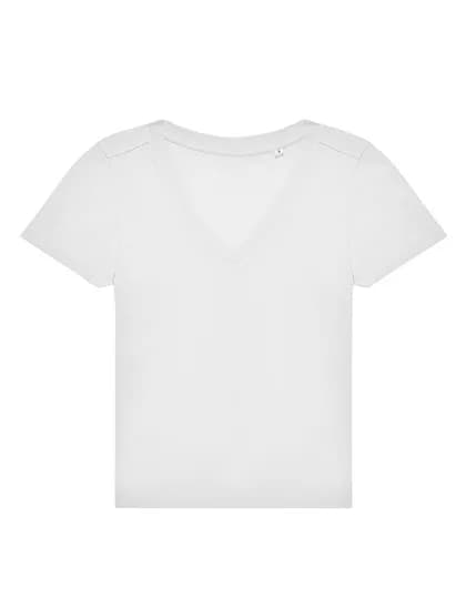 Women´s #E150 V T-Shirt - White