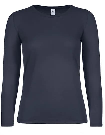 Women´s T-Shirt #E150 Long Sleeve - Navy