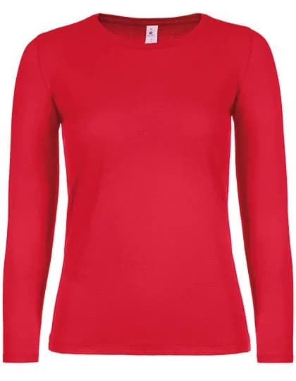 Women´s T-Shirt #E150 Long Sleeve - Red
