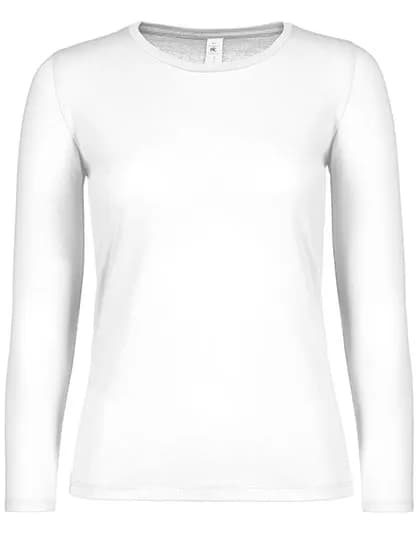 Women´s T-Shirt #E150 Long Sleeve - White