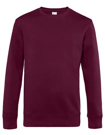 KING Crew Neck Sweat_° - Dark Cherry