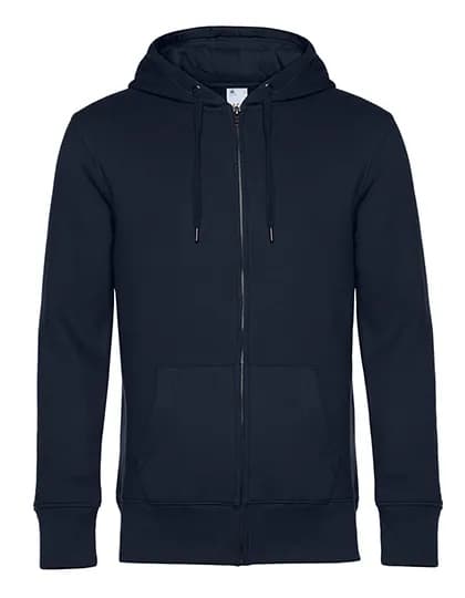 KING Zipped Hood Jacket_° - Navy Blue
