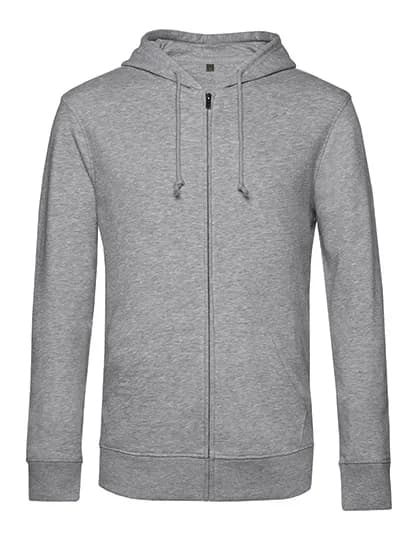 Inspire Zipped Hood Jacket_° - Heather Grey