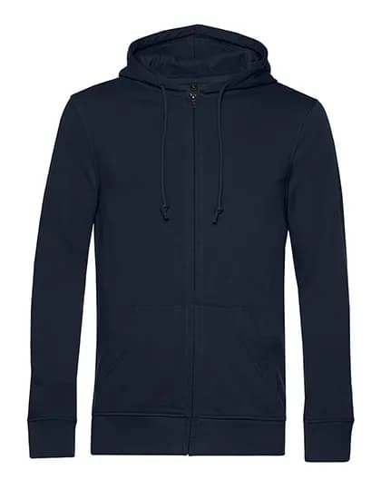 Inspire Zipped Hood Jacket_° - Navy Blue