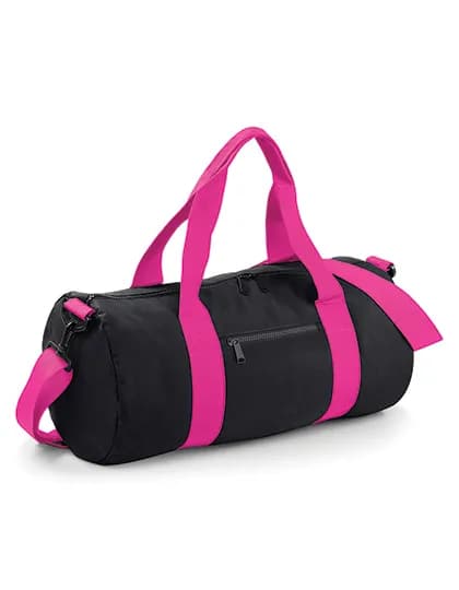 Original Barrel Bag - Black/Fuchsia