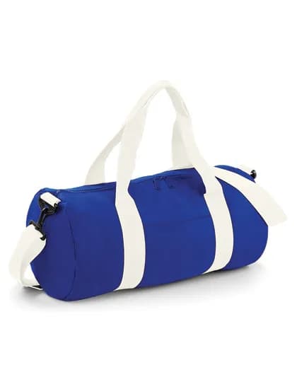 Original Barrel Bag - Bright Royal/Off White