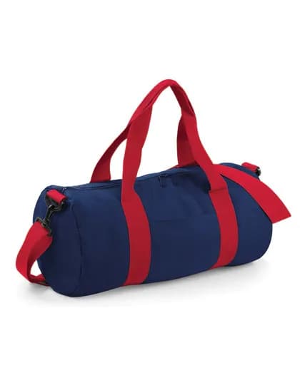 Original Barrel Bag - French Navy/Classic Red